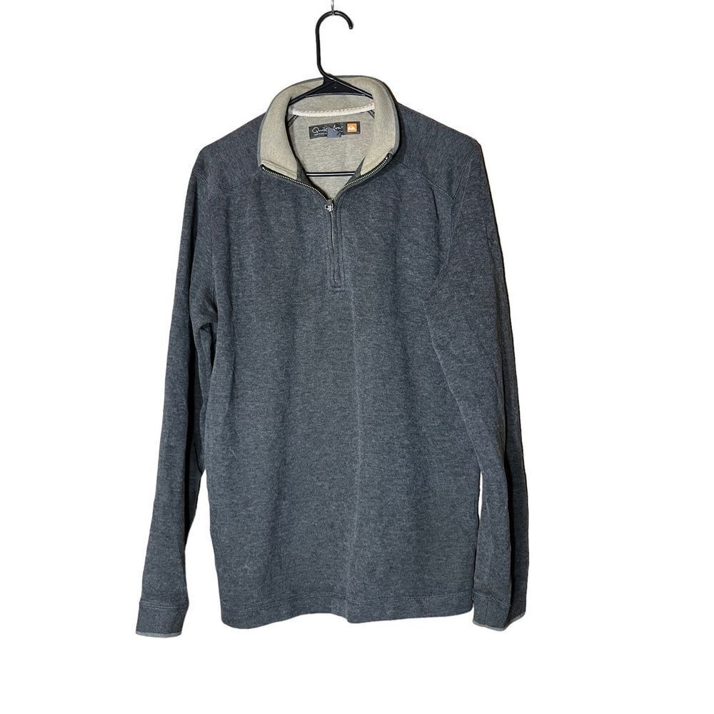 Quiksilver‎ Mens Quarter Zip Pullover Sweater Size Small